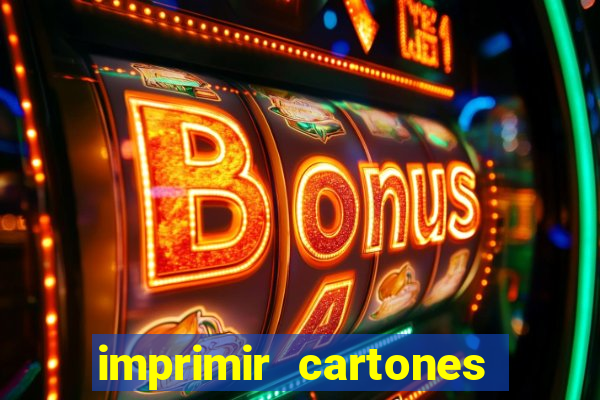 imprimir cartones de bingo